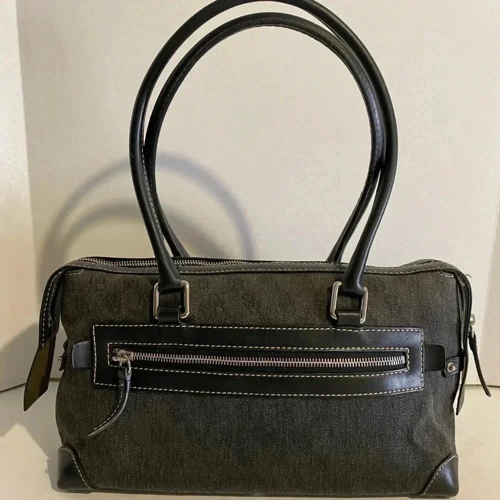 Dooney & Bourke DB signature print canvas bag